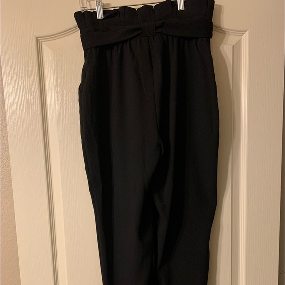 Black high waisted pants - Picture 6 of 7